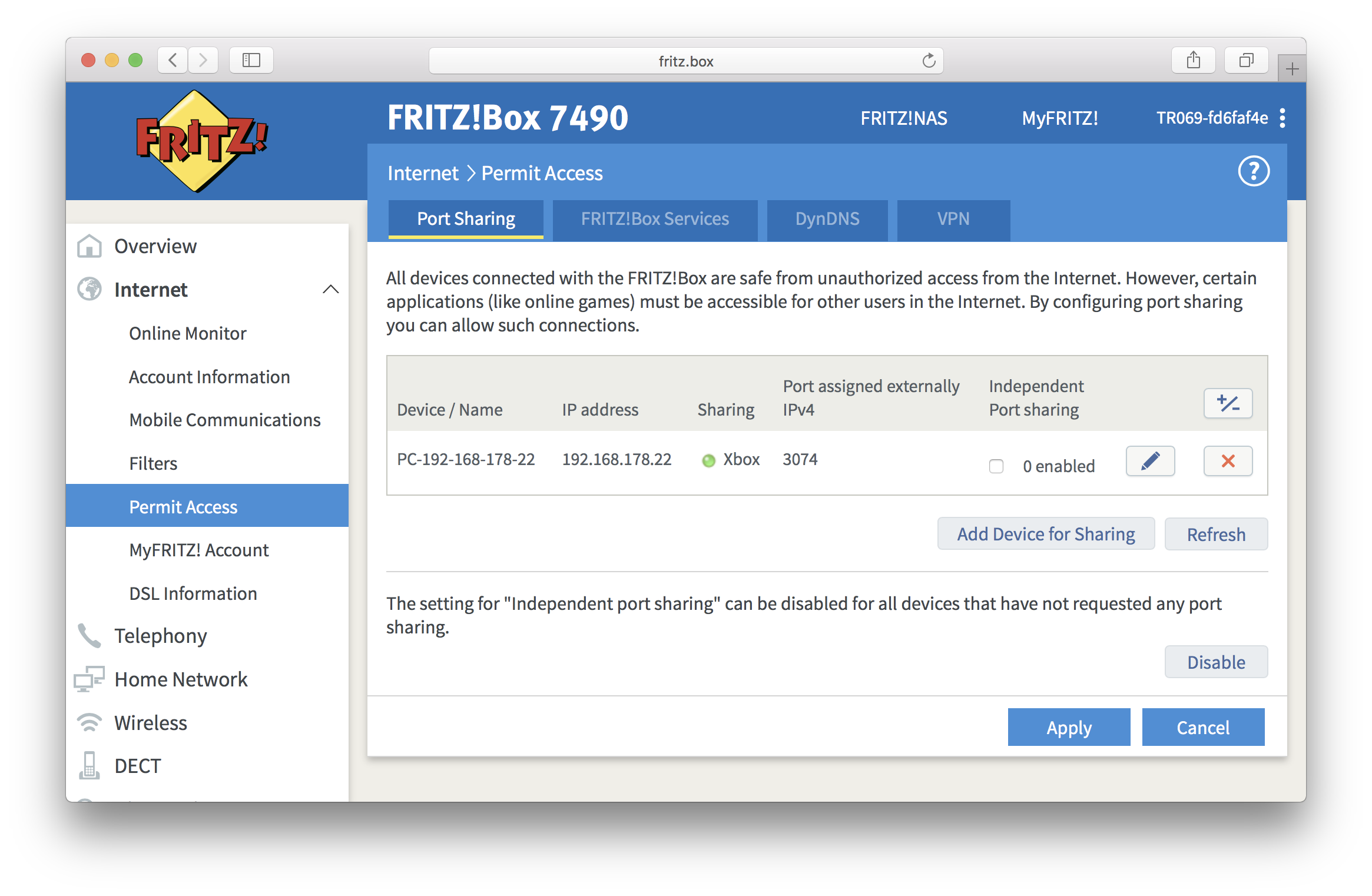 How do I set up a port forwarding on my FRITZ!Box How do I set up a port forwarding on my FRITZ!Box